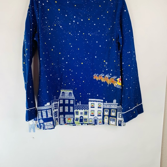 NWT Nick & Nora Starry Night Sleepwear Pajama Top and Bottom Set Size S - Picture 4 of 10